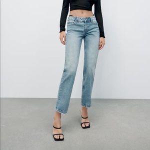 NWT Zara Low Rise Jeans